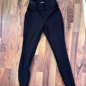 Express Black Slim-Fit Pants